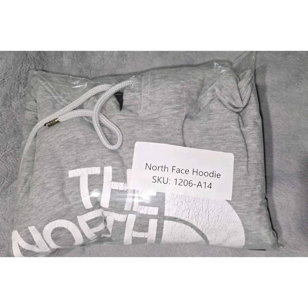 TNF The North Face Gray Pullover Hoodie‎ Men's Large